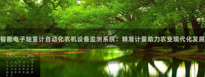顺盈娱乐主管：智能电子轴重计自动化农机设备监测系统：精准计量