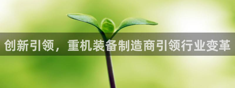 顺盈娱乐招商：创新引领，重机装备制造商引领行业变革