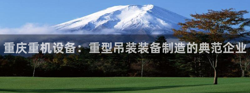 盈顺休闲娱乐室怎么样：重庆重机设备：重型吊装装备制造的典范企