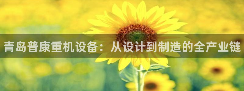 顺盈娱乐西班牙28房：青岛普康重机设备：从设计到制造的全产业