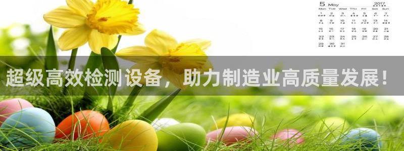 顺盈娱乐总代：超级高效检测设备，助力制造业高质量发展！